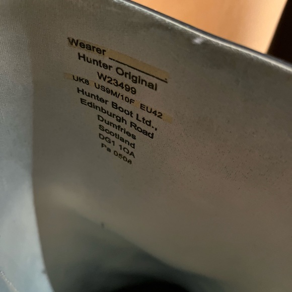 Hunter Rain Boots - Picture 3 of 8